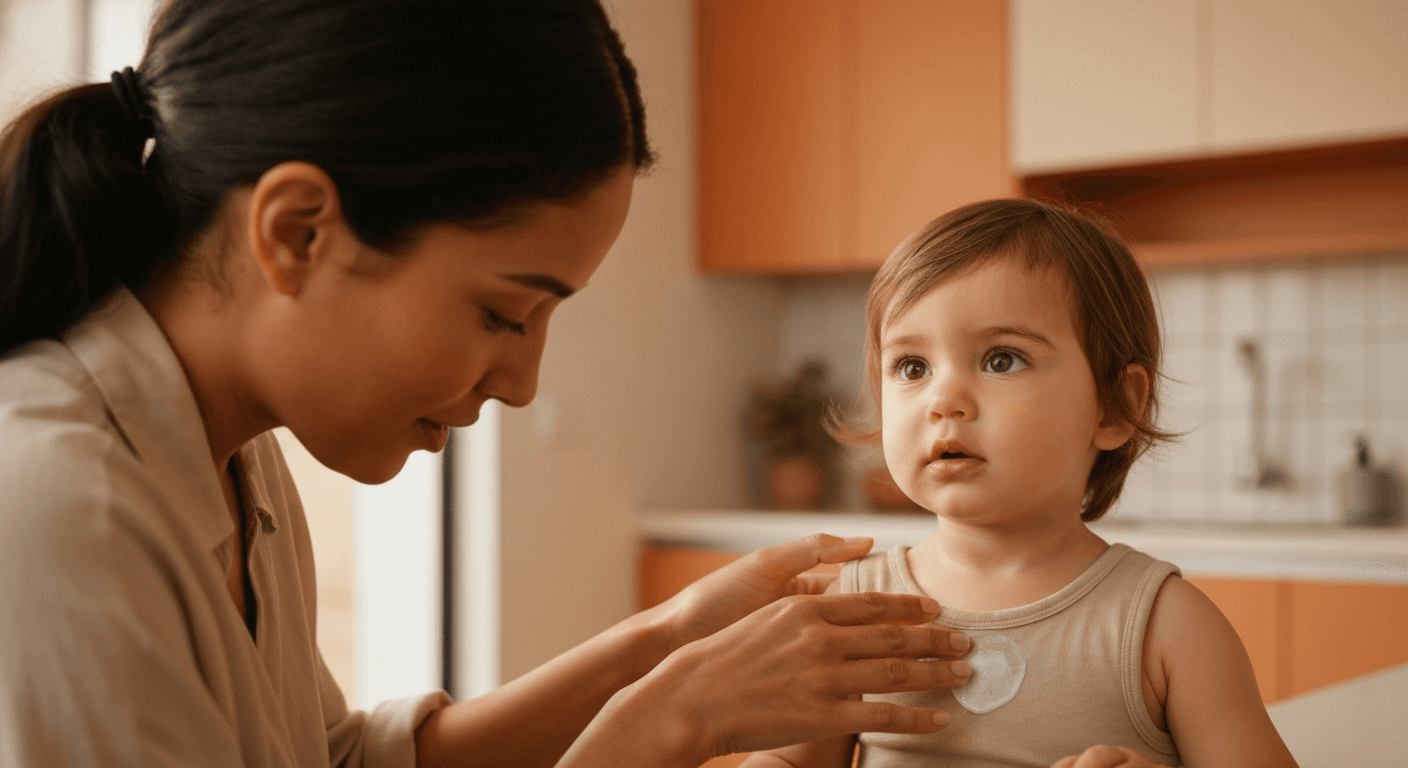 「カサカサ肌が気になります」、子どもの乾燥肌とスキンケア