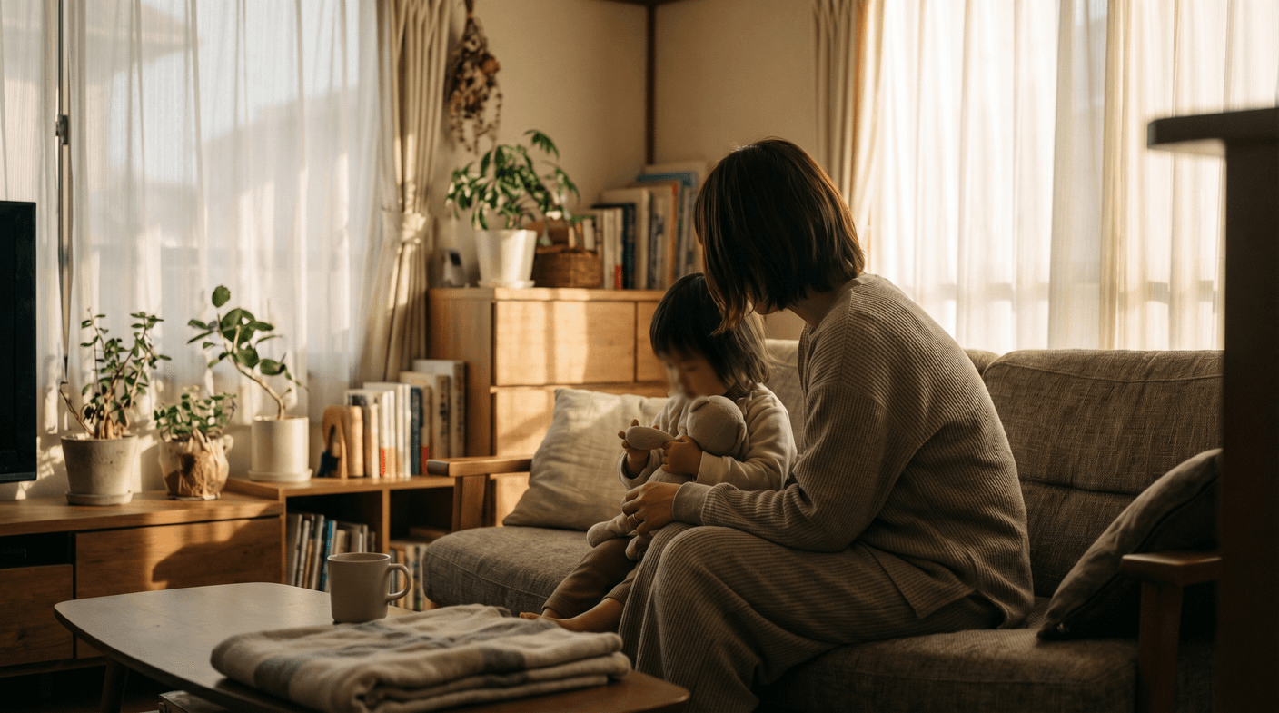 「自分の時間がない」：育児中の自己消失感