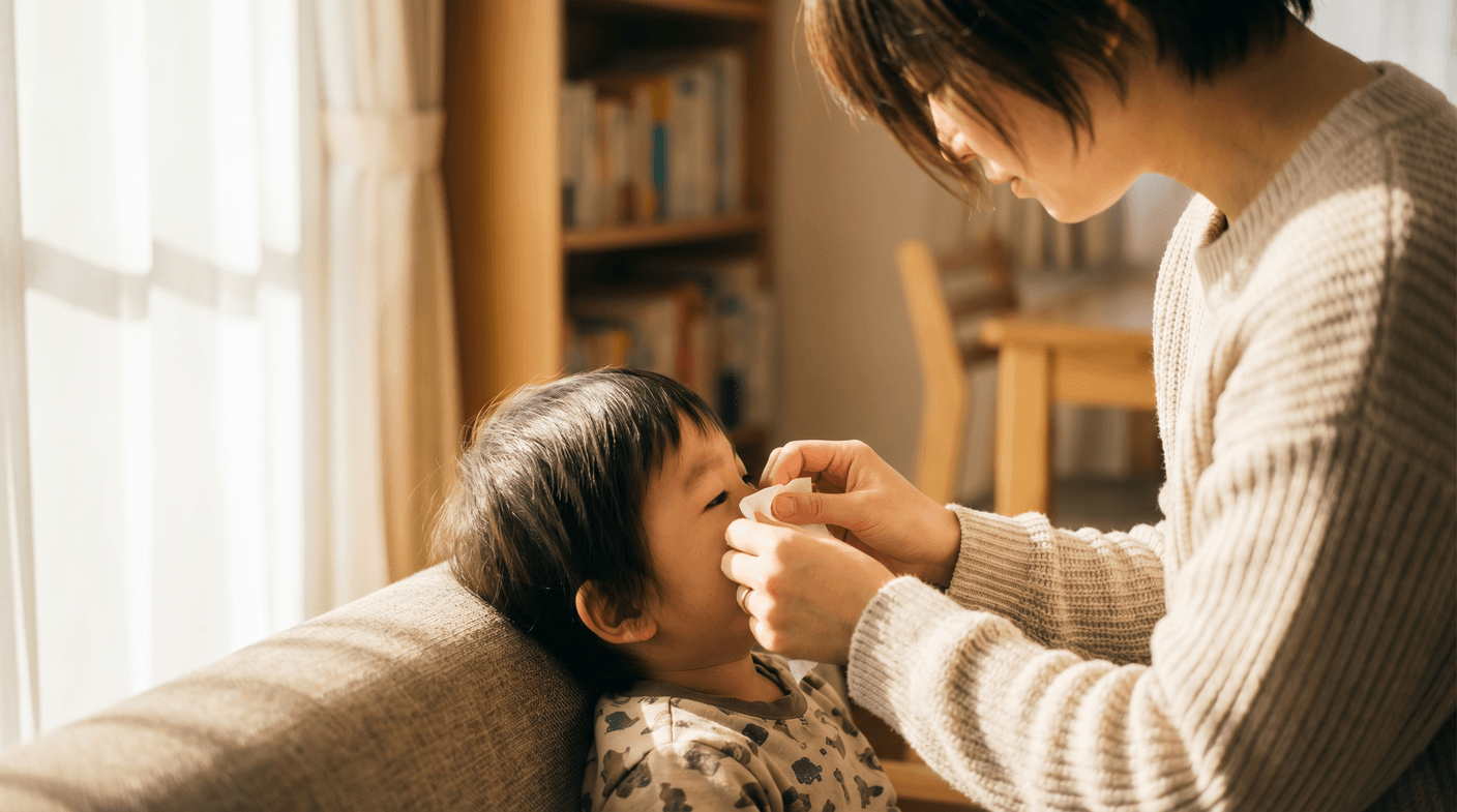 「鼻吸引と鼻うがい、やったほうがいいの？」、家庭でできる鼻ケアの実際