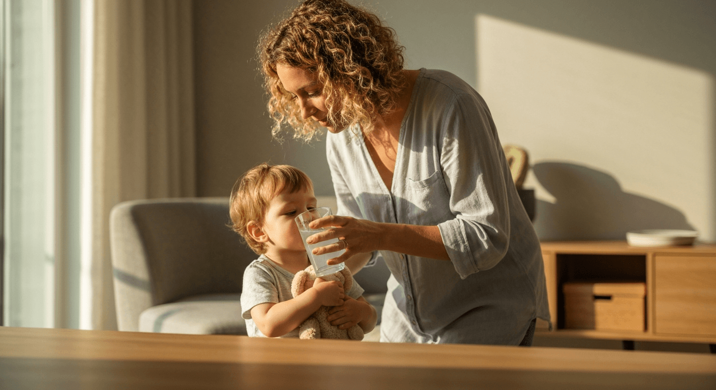 「下痢と嘔吐で水分が取れない」、経口補水液の正しい使い方