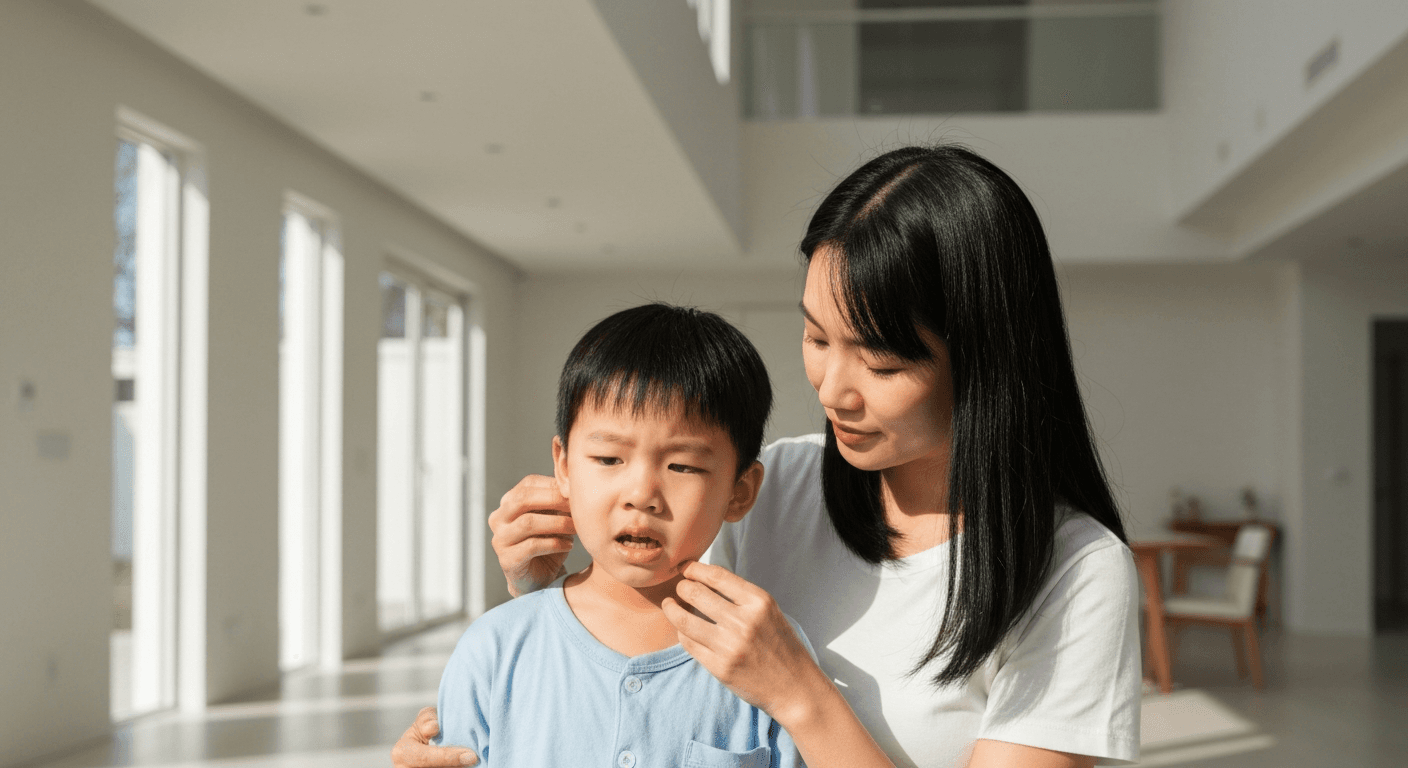 喉の痛みと高熱は溶連菌かも、抗生物質10日間飲み切りが大切